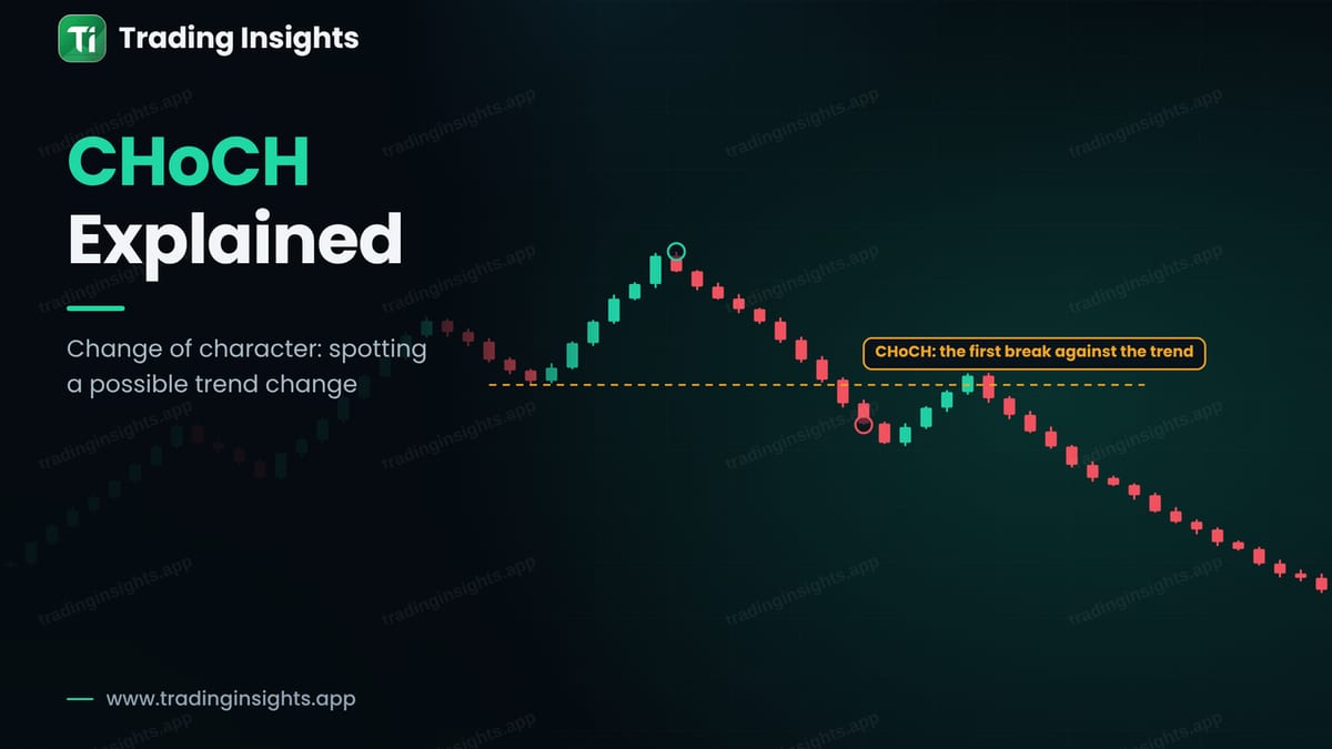 CHoCH Explained: Spotting a Possible Market Trend Change