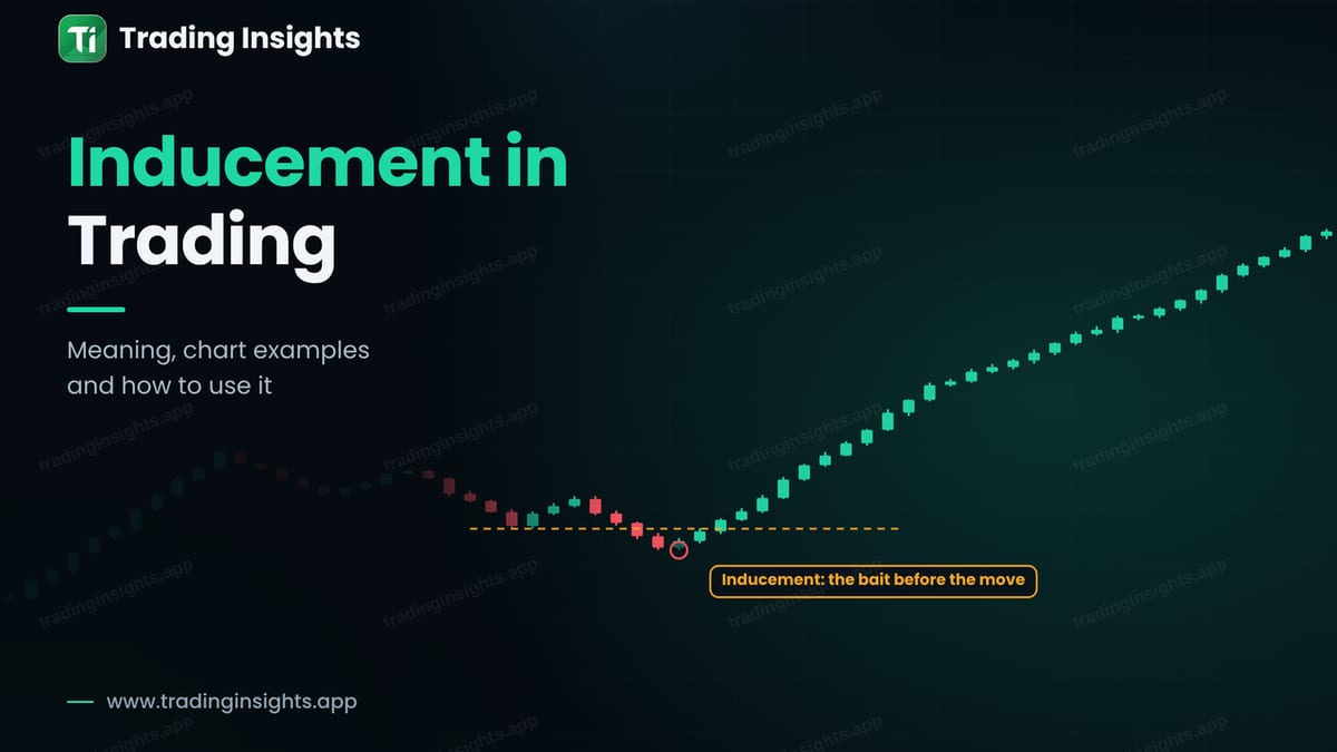 Inducement in Trading: Meaning and Chart Examples